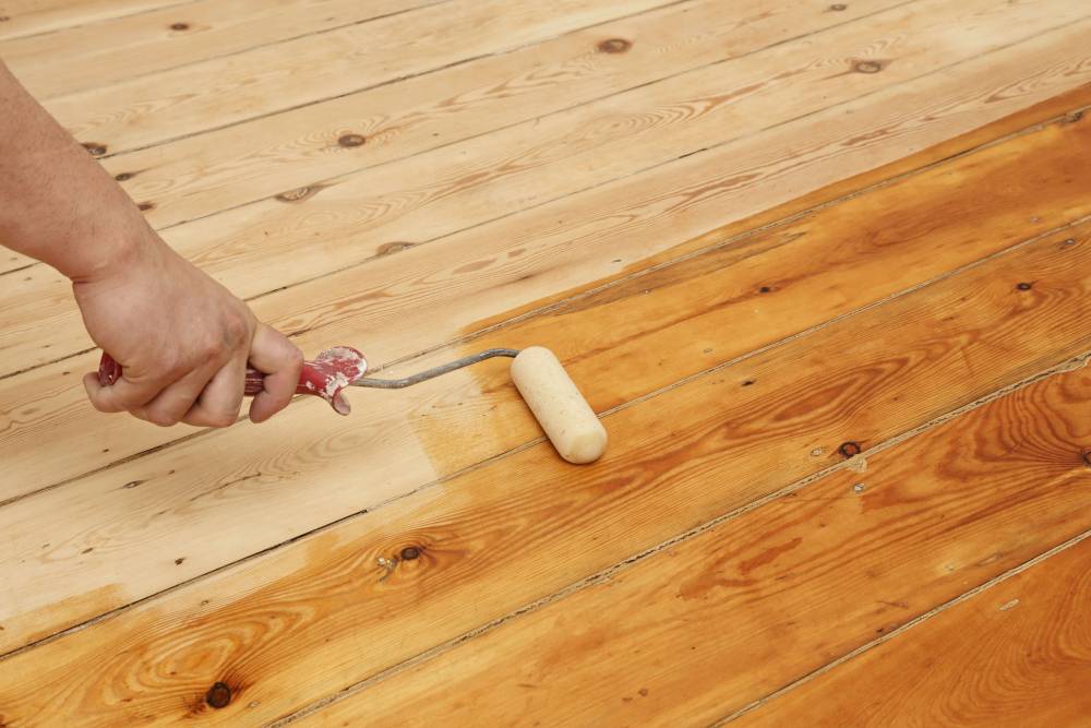Parquet vitrifié à Bouilly