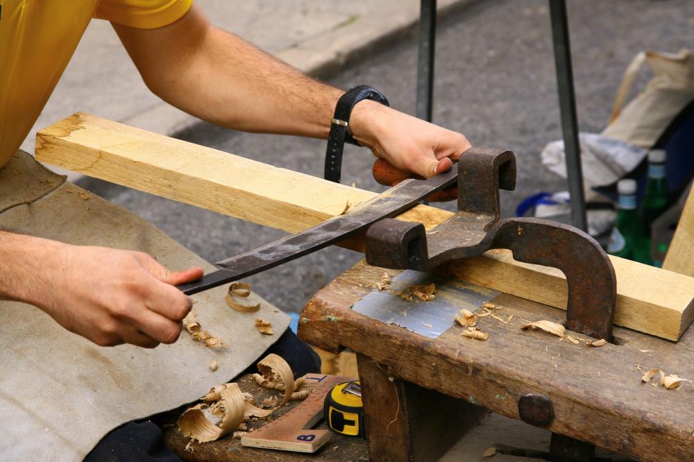 travail sur le bois