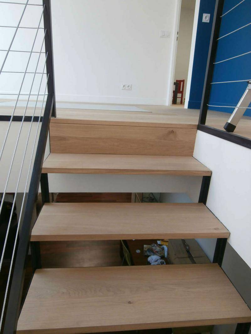 escalier moderne bas