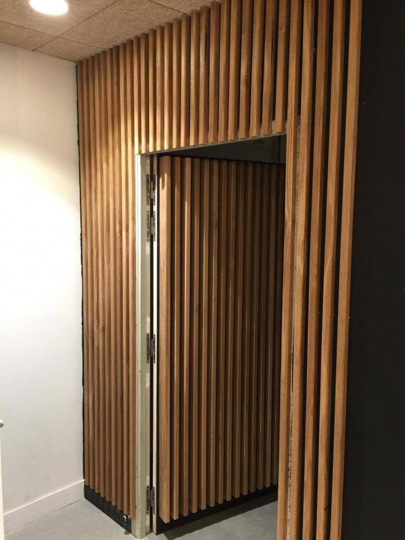 bardage porte