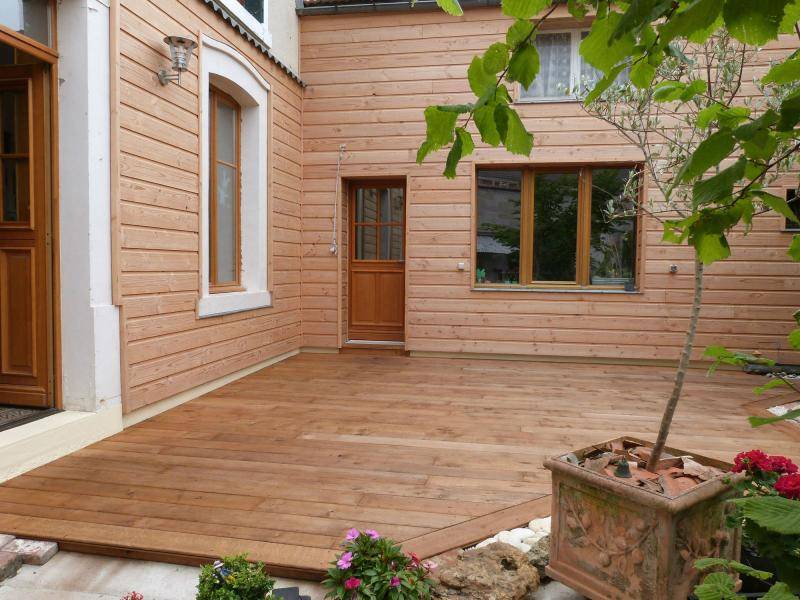 bardage terrasse